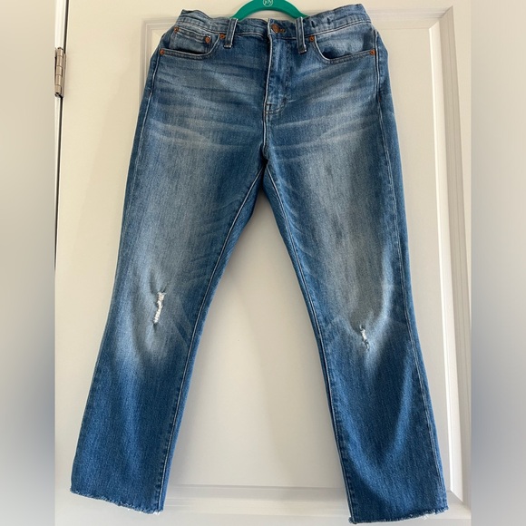 Madewell The High-Rise Slim Boyjean in Dover Wash Women’s Size 26 - Picture 3 of 12